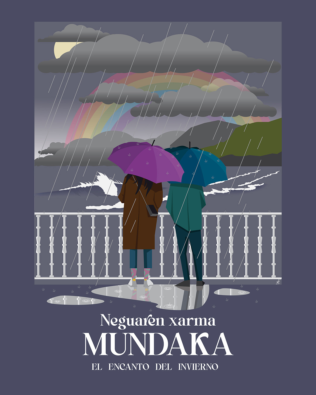 Winter charm... design graphic design illustration ilustrator mundaka vector winter