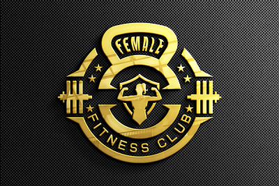 fitness club beautifull logo design fitness logo graphic design gym and fitness logo health care logo illustration logo vector