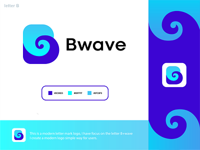 B wave modern letter mark Logo 3d amazing app logo b logo b wave logo branding bwave colorful b combination logo creative b icon iconic b letter b logo mark modern b round b simple b vector wave wave design wave logo