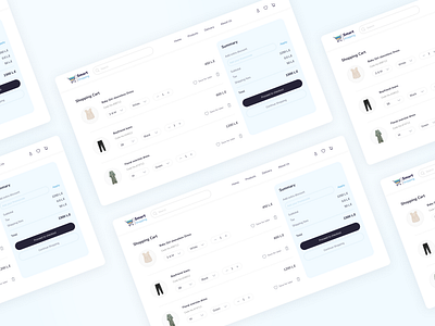 E-commerce | Shopping Cart app design branding ecommerce interaction product design ui ui design ux ux design web design
