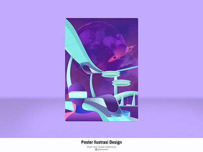 Poster Illustrasi Design design graphic design illustration typography