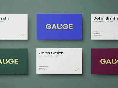 Branding: Gauge Logo Design and Brand Identity Concept billboard design brand agency brand design brand studio branding corporate identity graphic design hard hat hard industies identity logo logo designer logotype manufacturing modern logo one pager design vibration wave wave logo website design wordmark