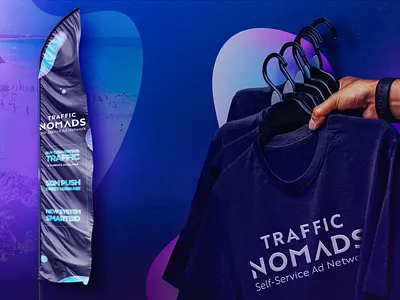 Traffic Nomads conference materials @matildedigital affiliate marketing branding conferences graphic design matilde digital matilde ferreira matilde.digital traffic nomads