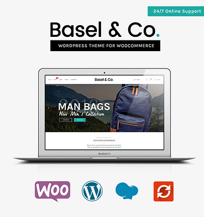 Basel - Responsive WooCommerce Theme wordpress theme