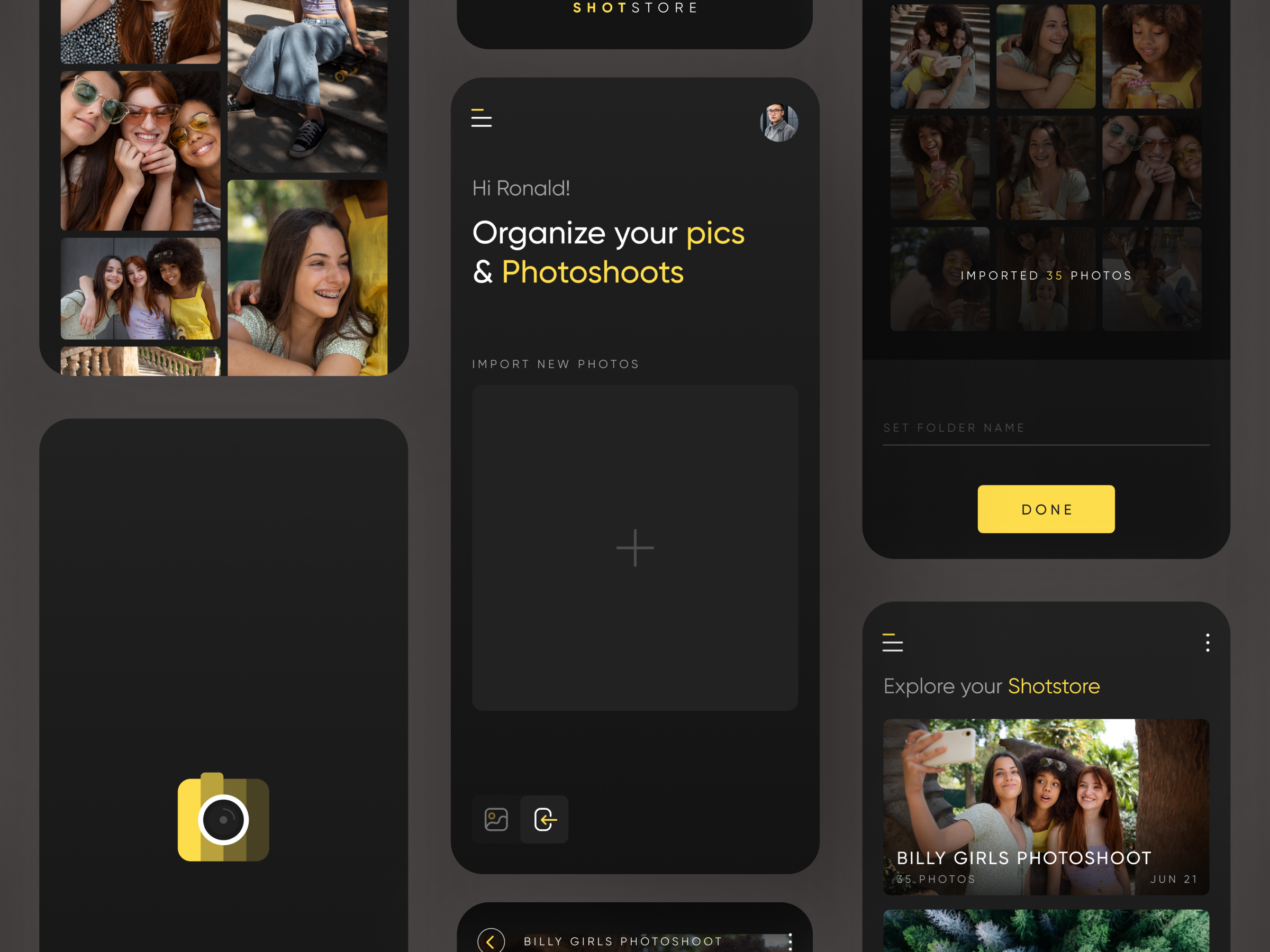 Example of Innovative Mobile App UX/UI Design