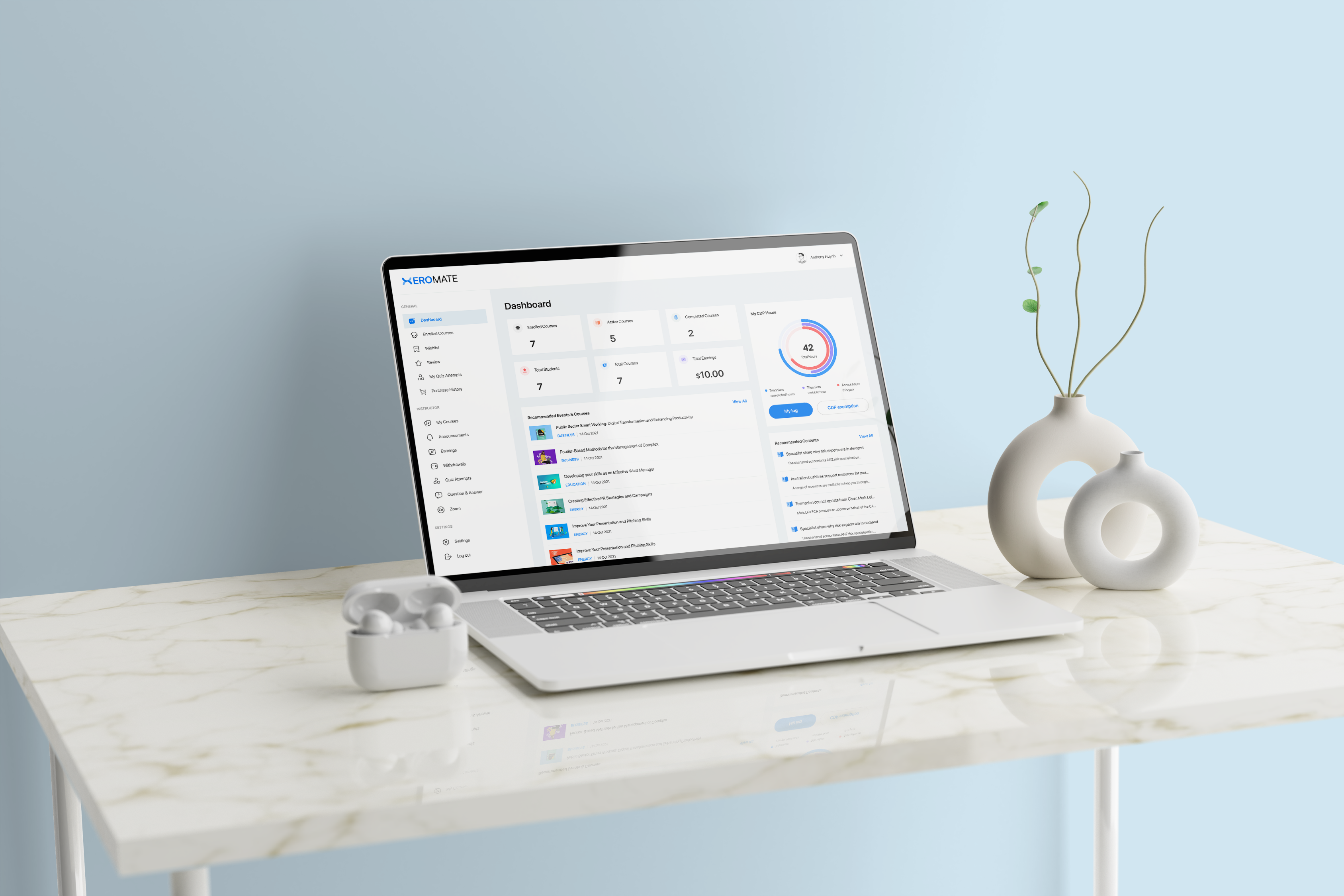 Xeromate | Dashboard Concept animation dashboard design graphic design logo ui uidesign web web design