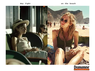 Dramamine — With, without