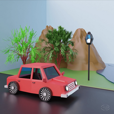 3D Car 3d 3d design 3d illustration blender