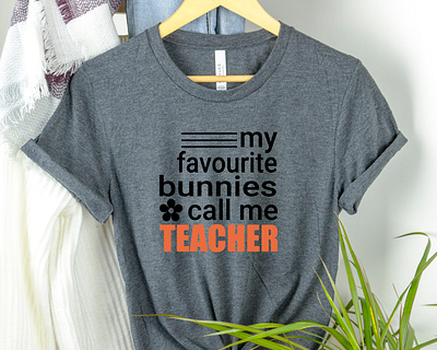 Teacher T-Shirt design education student teacher teaching typography typography t shirt