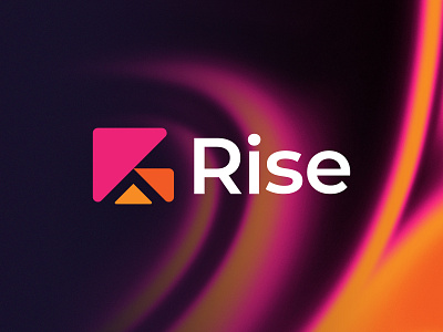 Rise logo design brand branding design graphic design logo