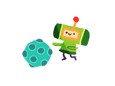 katamari <3 illustration