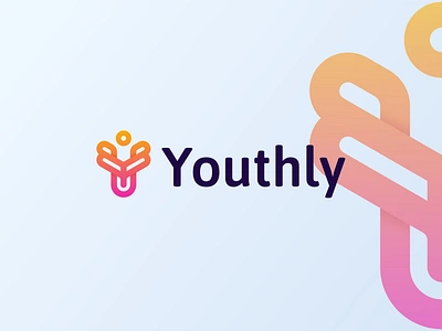 Youthly - Modern, Minimalist Letter Y Logo Design best logo branding commmunity logo letter y logo logo logo design logo designer logo icon man logo modern logo new generation logo people logo popular logo young logo youth logo youthly