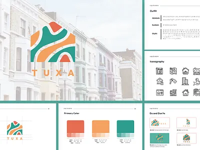 Property Brand Identity branding buidling building graphic color palette dos and donts housing iconography minimal logo modern logo property property brand book property brand identity property logo typography