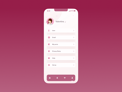 DailyUI 006: User Profile app dailyui design figma ui user interface