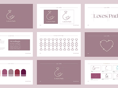 Jewelry Brand Identity brand book branding color palette dos and donts font set iconography infographic infography jewelry brand book jewelry brand identity jewelry branding jewelry icon jewelry infographic jewelry logo jewelry logo design pink color