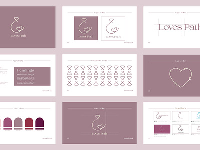 Jewelry Brand Identity brand book branding color palette dos and donts font set iconography infographic infography jewelry brand book jewelry brand identity jewelry branding jewelry icon jewelry infographic jewelry logo jewelry logo design pink color