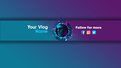 YouTube banner adobe banner graphic design youtube banner