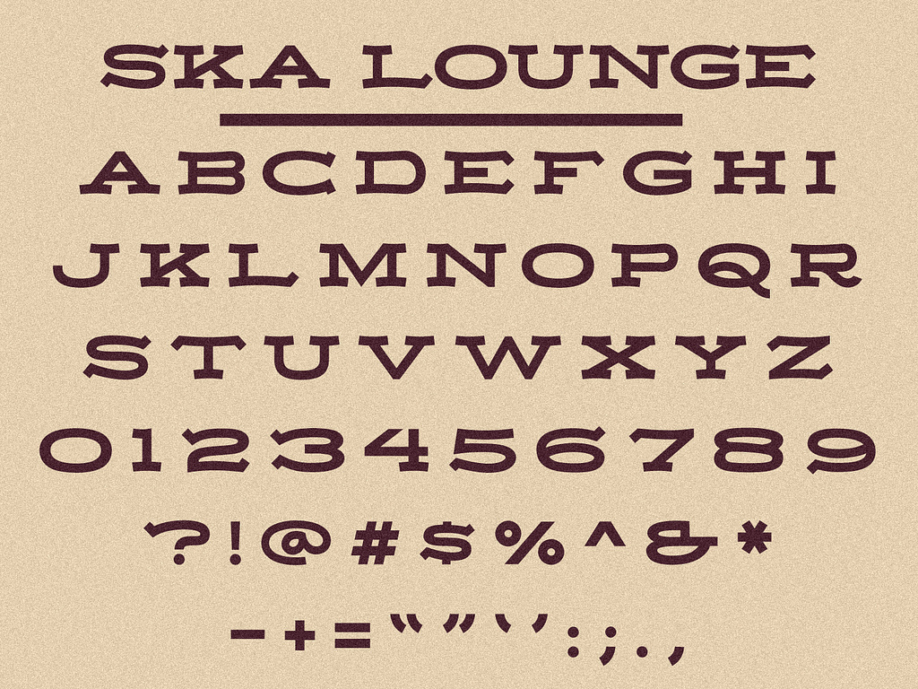 COLFAX SERIES Ska Lounge Display Font by Brad Ives on Dribbble