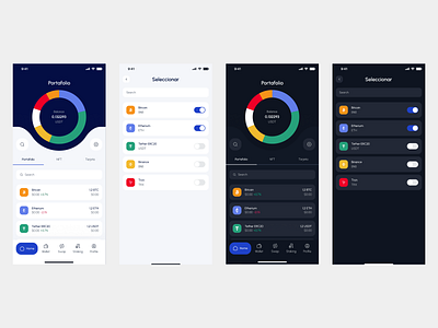 App Darkmode app btc app crypto app darkmode app design btc crypto darkmode finance mobile mobile design nft wallet app