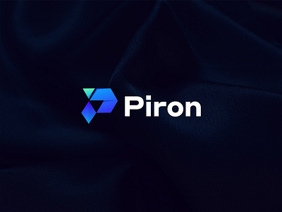 Piron Logo Design 3d animation app branding design graphic design illustration logo ui vector