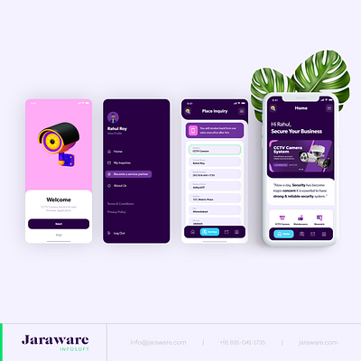 We're proud to announce the completion of AdityaIOT app branding design illustration jaraware jarawareinfosoft ui ux