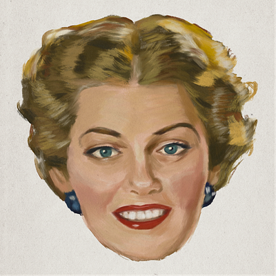 The Loomis Method 1950s art female illustration loomis procreate retro textures