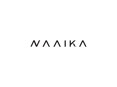 Naaika brand identity branding design graphic design logo minimal typography