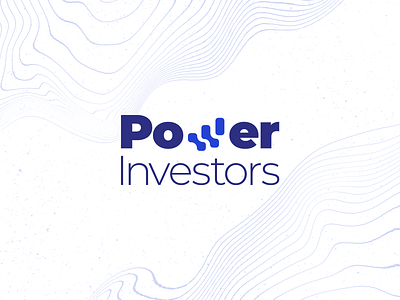 Power Investors brand identity branding design graphic design logo