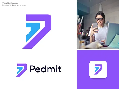 Padmit logo design a s d f g h j k l z x c v b n m brand identity brand mark branding logo logo design logo designer logodesign logos modern logo popular logo q w e r t y u i o p visual identity