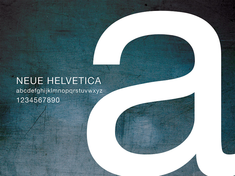 Neue Helvetica by Phillis Stacy-Brooks on Dribbble