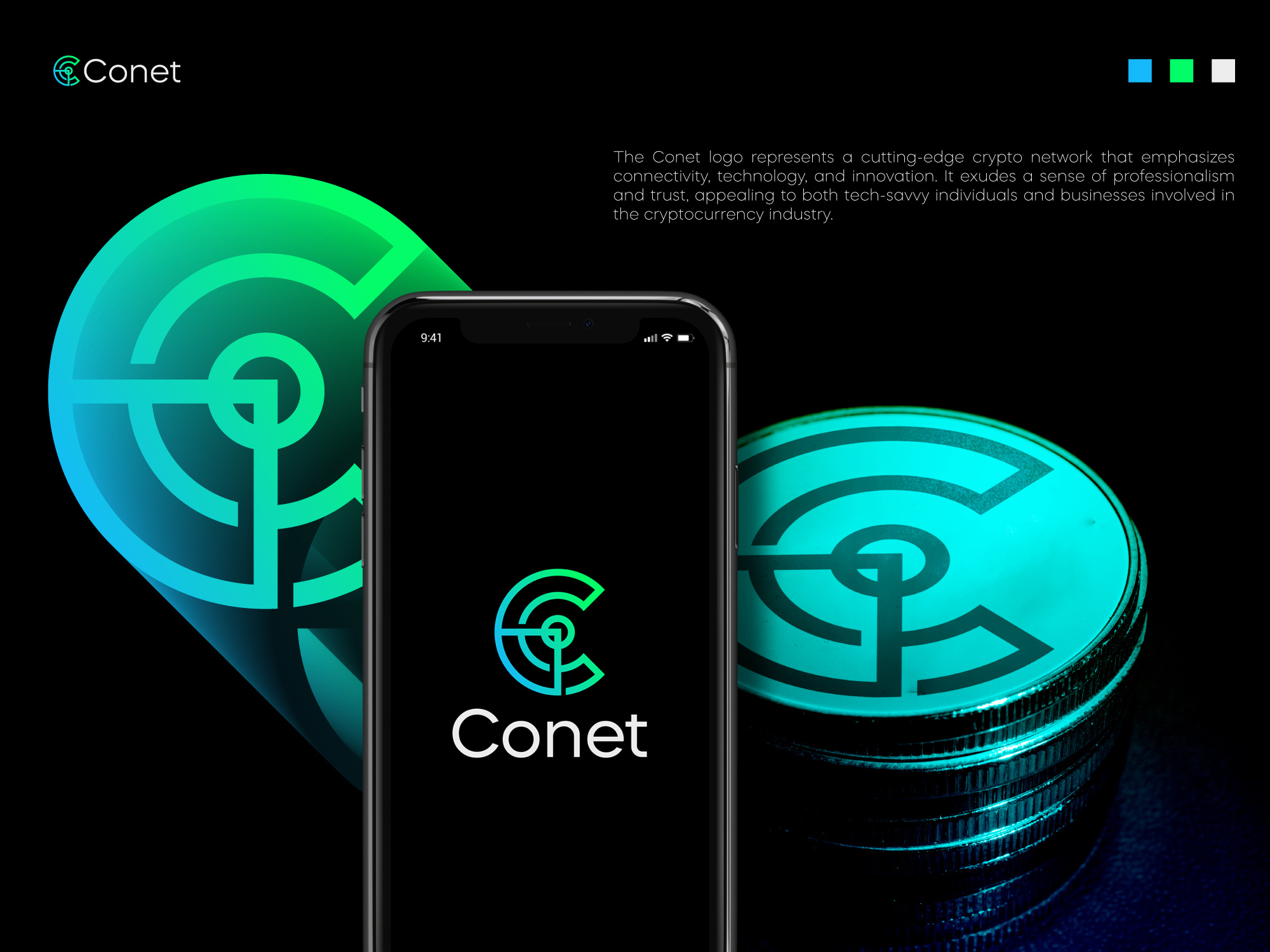 Crypto, logo, logo design by Design Burg for Brand Crown on Dribbble