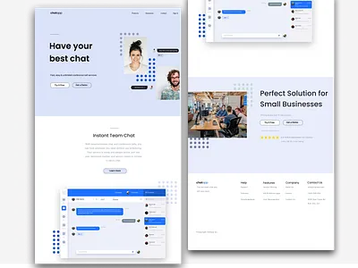 Business Application | Landing Page application branding business design interface landingpage services ui ux website