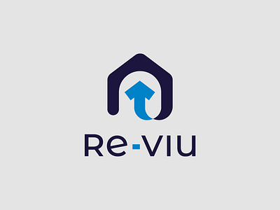 Re-viu brand identity branding design graphic design logo minimal