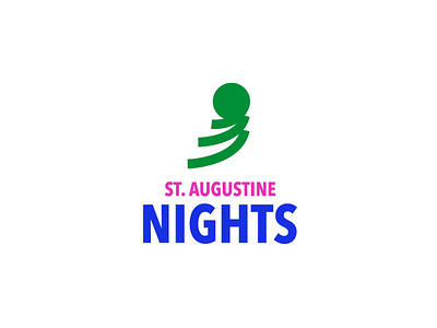 St. Augustine Nights athletic ball basketball brand branding court esports jersey logo logo mark logos simple sport sports sports branding sports logo team