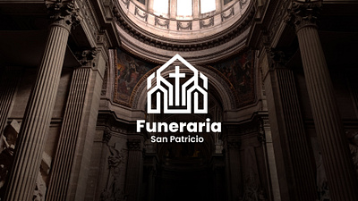 Funeraria San Patricio branding graphic design logo