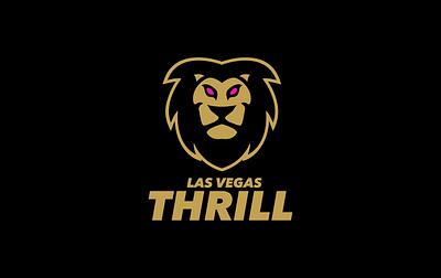 Las Vegas Thrill athletic ball basketball brand branding court design esports jersey las vegas lion logo logos sport sports sports branding sports logo team