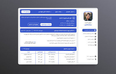AmoozeshYar Dashboard Redesign app branding design graphic design typography ui ux