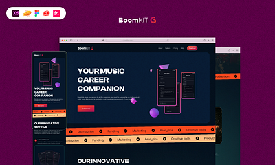 Boomkit design ui ui design uiux design ux design web design website