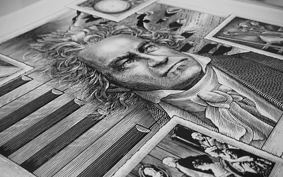 Design Stack: A Blog about Art, Design and Architecture: Scratchboard  Portrait Drawings