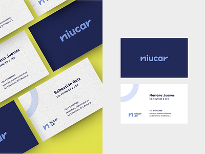 Niucar - Logo Design & Corporate Identity brand design branding business card corporate identity design graphic design logo stationery type typography vector