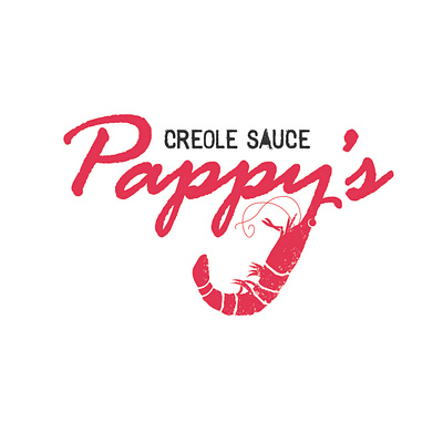 Pappy's Creole Sauce branding design graphic design logo typography