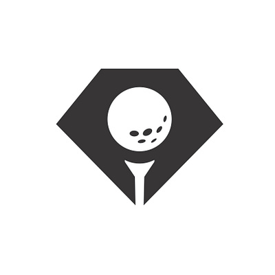Diamond Golf branding design graphic design logo