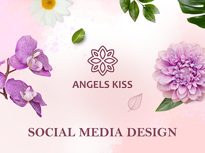 Angles Kiss - Social Media Design design graphic design illustration media design