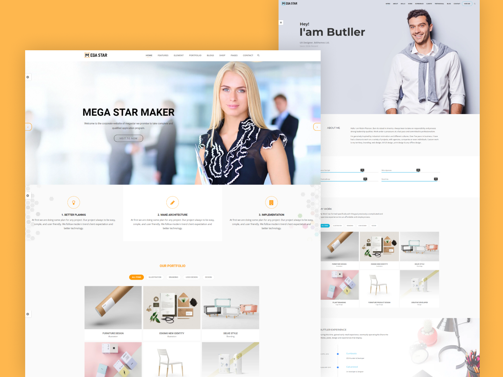 Multipurpose HTML Template - Megastar By HasTech On Dribbble