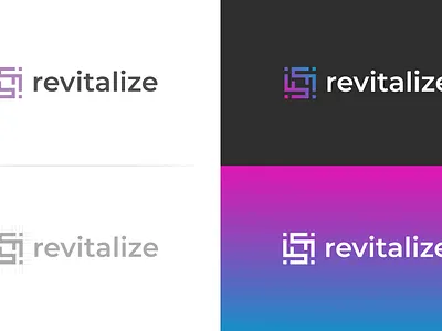 Revitalize app icon app logo brand kit branding design crypto logo design food logo illustration tech logo