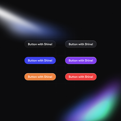 ✨ Shiny Buttons for UI Design - with a simple trick 3d button button clean ui glow minimal shiny button ui ui button ux