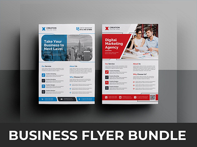 Business Flyer Bundle marketing flyer