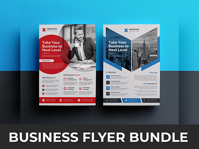 Business Flyer Bundle poster design