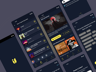 Entertainment App Exploration app design entertainment app entertainment sharing ottp platform ui ui design user expeiance user interface ux ux design