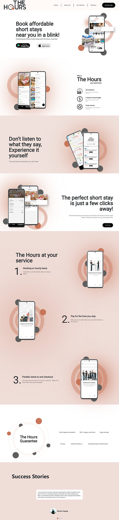 Landing Page for a hotel booking website UI/UX Design app app design branding design figma graphic design icon illustration landing page logo ui uiux ux design web web design